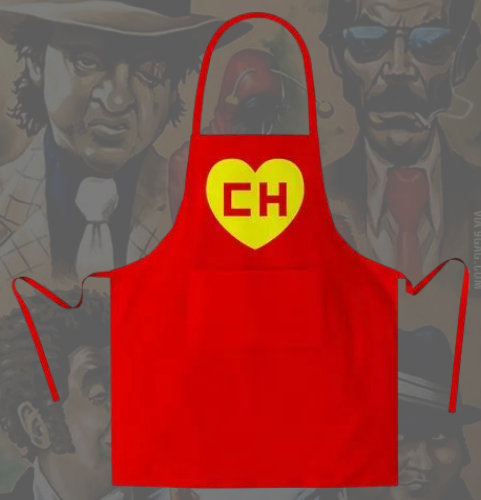 MANDIL DE COCINA DISEÑO CHAPULIN