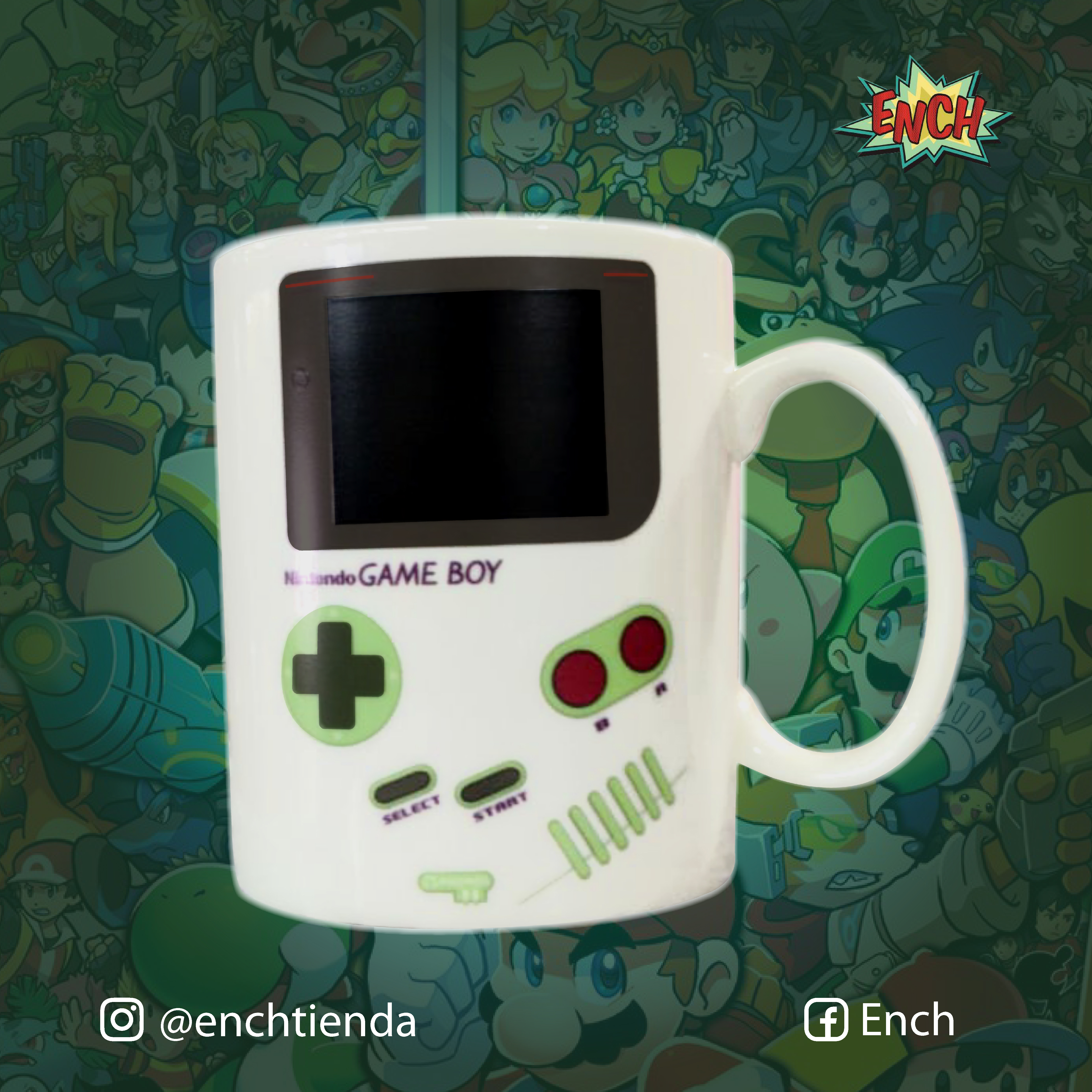 TAZA DISEñO GAME BOY